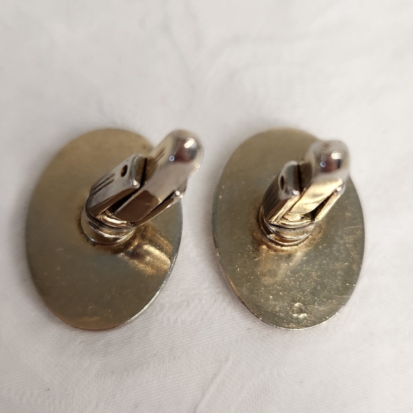 Silver Mother of Pearl Cufflinks - Picture 5 of 6